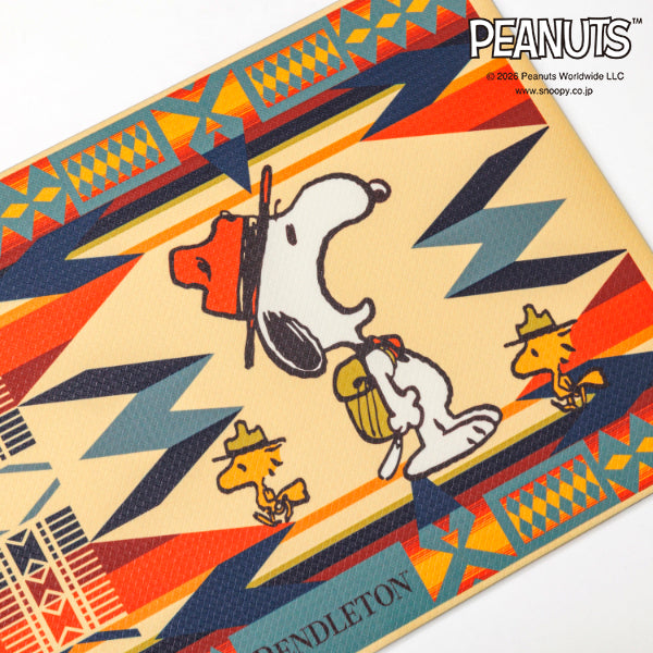 ペンドルトン PEANUTS PVC キッチンロングマット