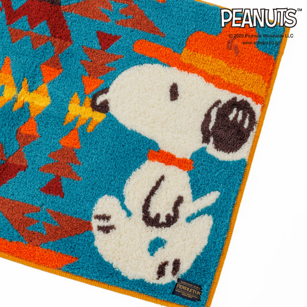 ペンドルトン PEANUTS タフティング ラグマット ダイアモンドピーク
