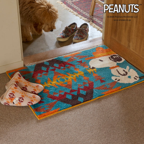 ペンドルトン PEANUTS タフティング ラグマット ダイアモンドピーク