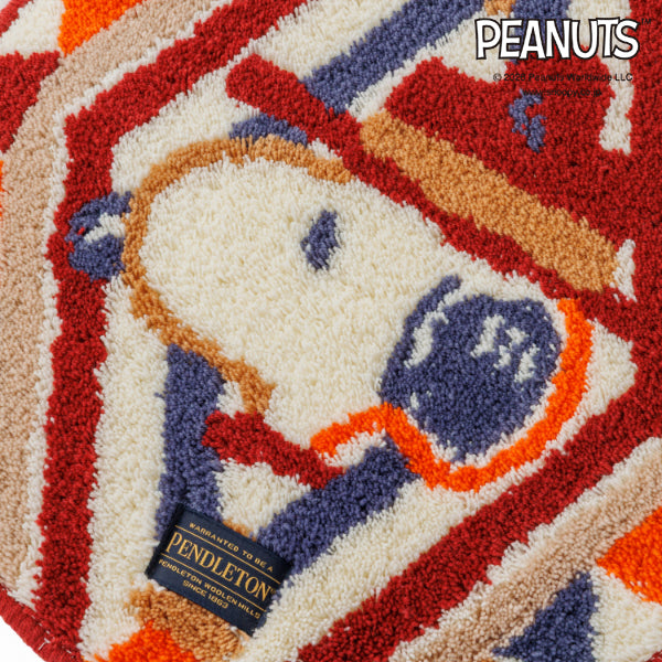 ペンドルトン PEANUTS タフティング チェアマット キャニオンランド