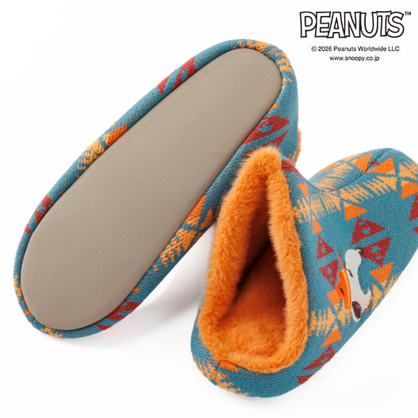 ペンドルトン PEANUTS ニットルームシューズ