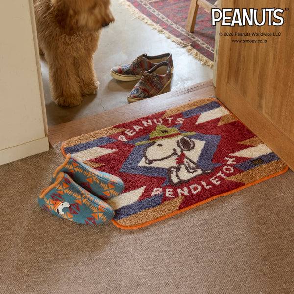 ペンドルトン PEANUTS ニットルームシューズ