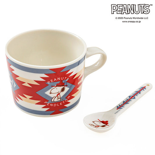ペンドルトン PEANUTS セラミックマグ スプーンセット