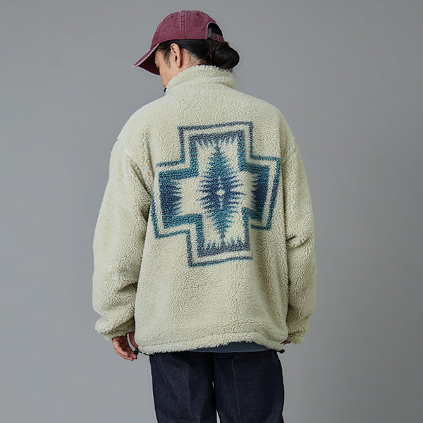 ペンドルトン メンズ ジャガードボアリバーシブルブルゾン