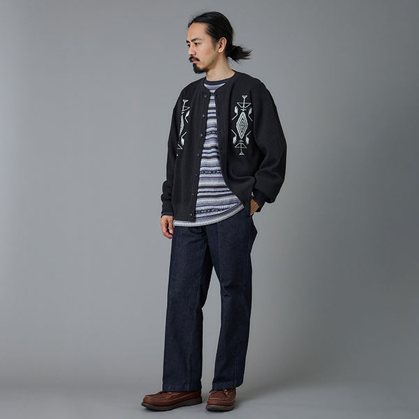 ペンドルトン メンズ ジャガード ロングスリーブ ボーダー Tシャツ