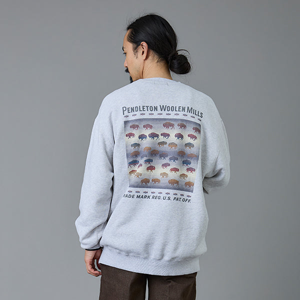 ペンドルトン メンズ フレンチ テリー バック プリント スウェット