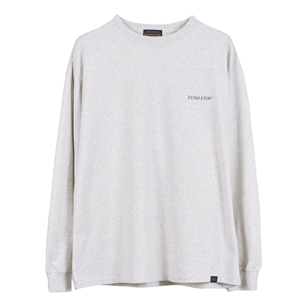 ペンドルトン メンズ バックプリント ロングスリーブ Tシャツ