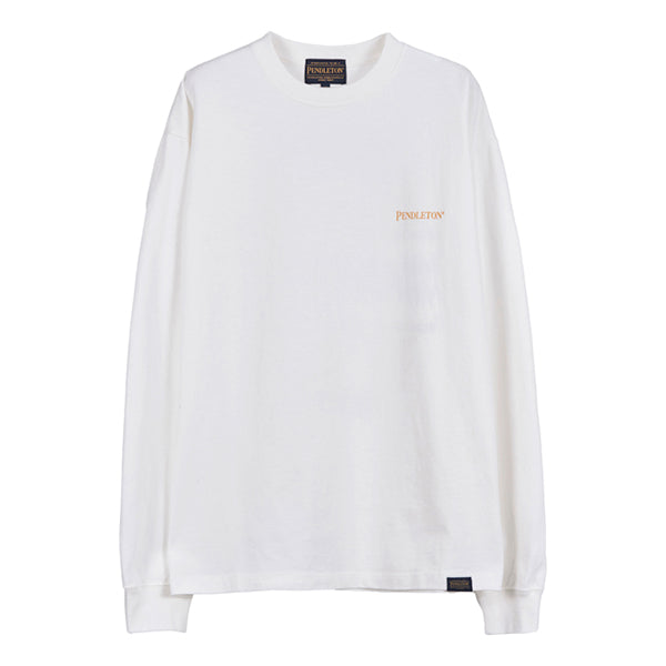 ペンドルトン メンズ バックプリント ロングスリーブ Tシャツ