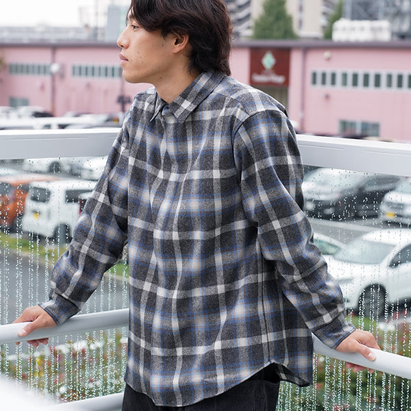 ペンドルトン メンズ  ロングスリーブ マウンテンウールシャツ