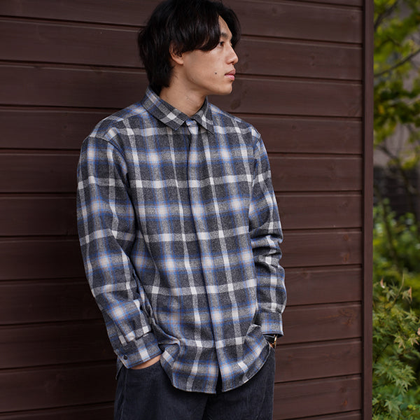 ペンドルトン メンズ  ロングスリーブ マウンテンウールシャツ