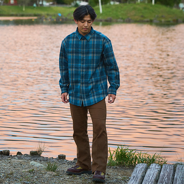 ペンドルトン メンズ  ロングスリーブ マウンテンウールシャツ