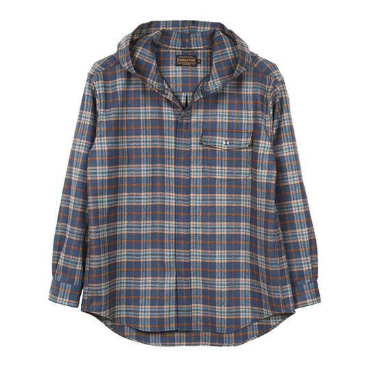 ペンドルトン メンズ  ロングスリーブ マウンテンウールシャツフーディ