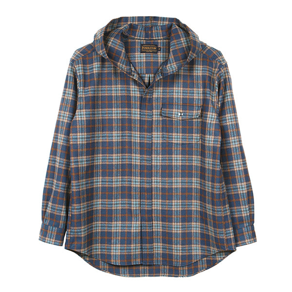 ペンドルトン メンズ  ロングスリーブ マウンテンウールシャツフーディの画像