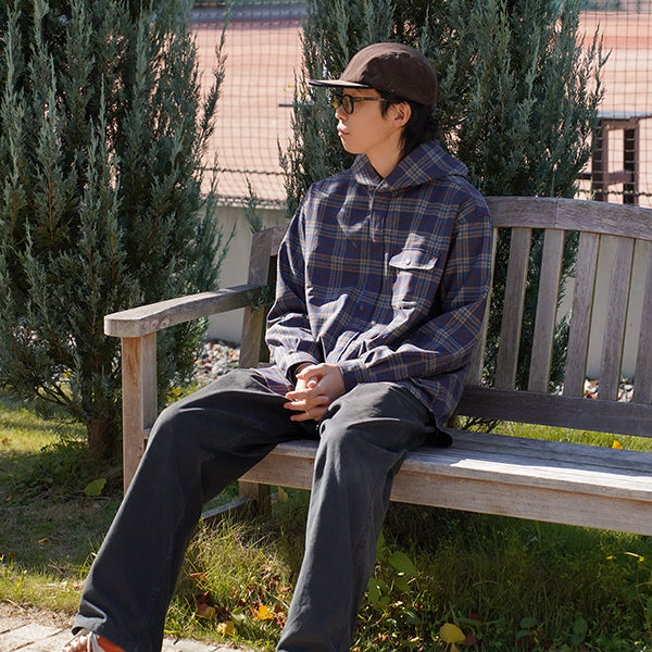 ペンドルトン メンズ  ロングスリーブ マウンテンウールシャツフーディ