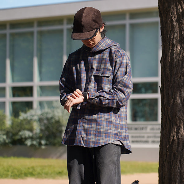 ペンドルトン メンズ  ロングスリーブ マウンテンウールシャツフーディ