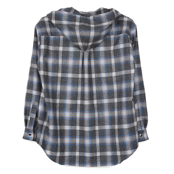 ペンドルトン メンズ  ロングスリーブ マウンテンウールシャツフーディ