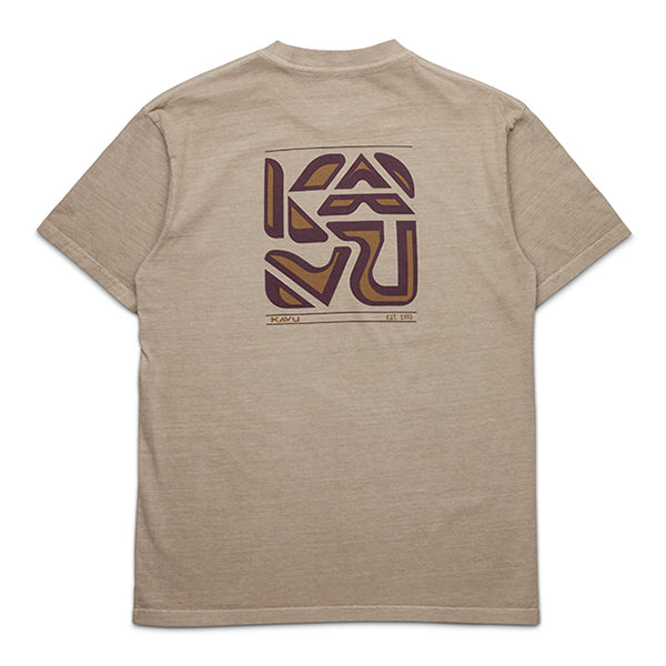 カブー メンズ キューブド Tシャツ