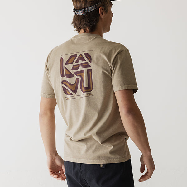 カブー メンズ キューブド Tシャツ