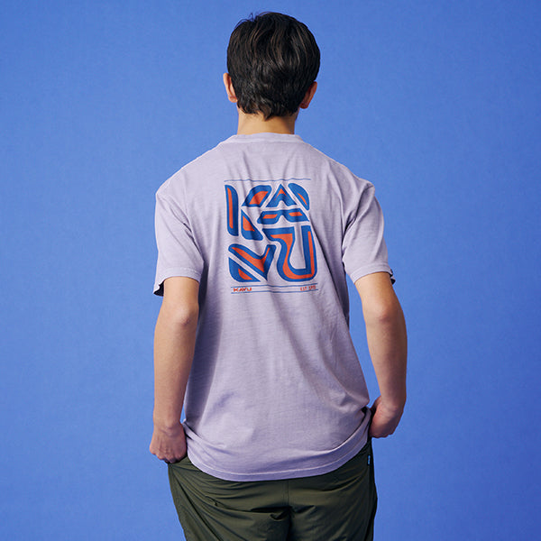 カブー メンズ キューブド Tシャツ