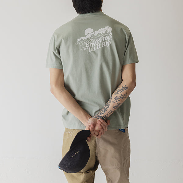 カブー メンズ レットイットリップ Tシャツ