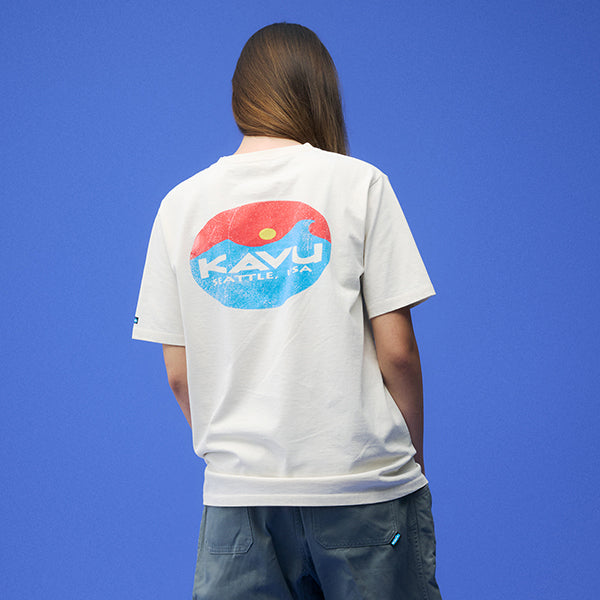 カブー メンズ サーフロゴTシャツ