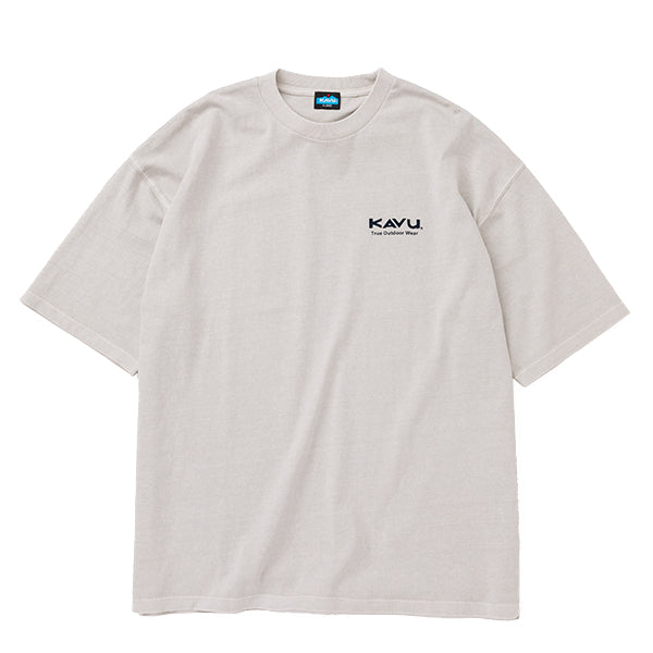 カブー メンズ サーフロゴ Tシャツ／ピグメント