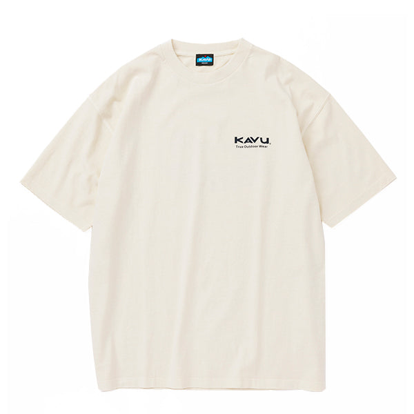 カブー メンズ サーフロゴ Tシャツ／ピグメント