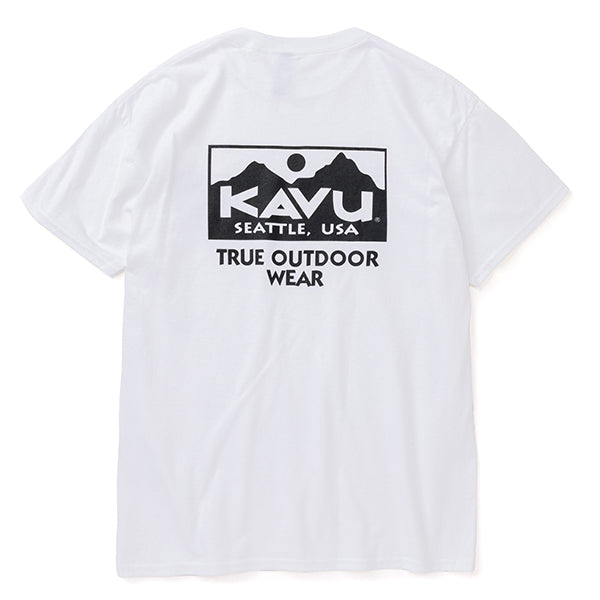 カブー メンズ トゥルーロゴ Tシャツの画像