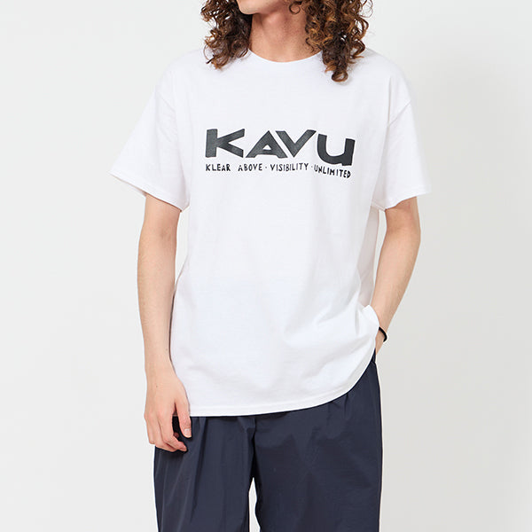 カブー メンズ シンプルロゴ Tシャツ