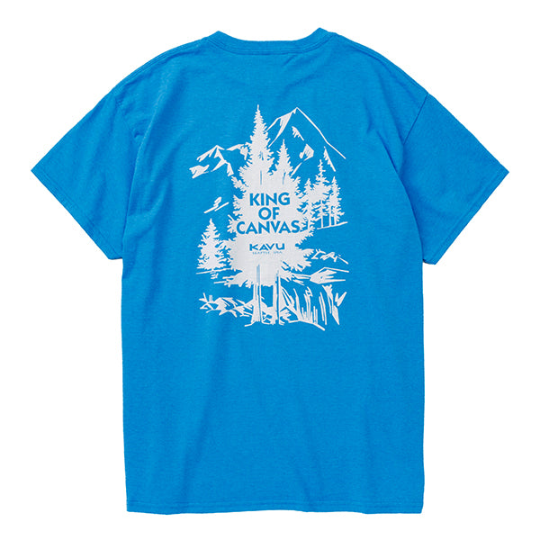 カブー メンズ ツリー Tシャツの画像