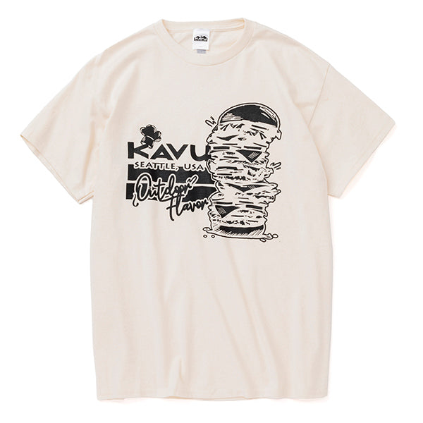 カブー メンズ バーガー Tシャツの画像