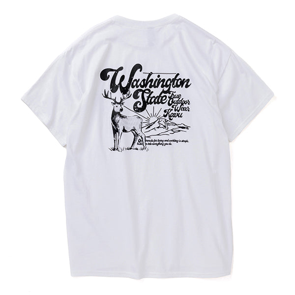 カブー メンズ ディア Tシャツの画像