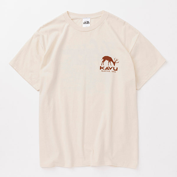 カブー メンズ ディア Tシャツ