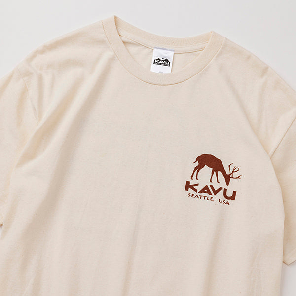 カブー メンズ ディア Tシャツ