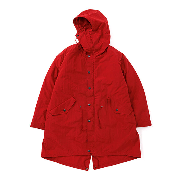 カブー メンズ ナイロンフーデッドコートの画像