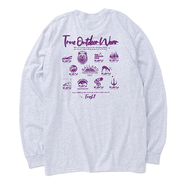 カブー メンズ ロングスリーブ25イベントTシャツ