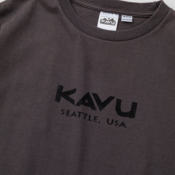 カブー メンズ マウンテンロゴ Tシャツ