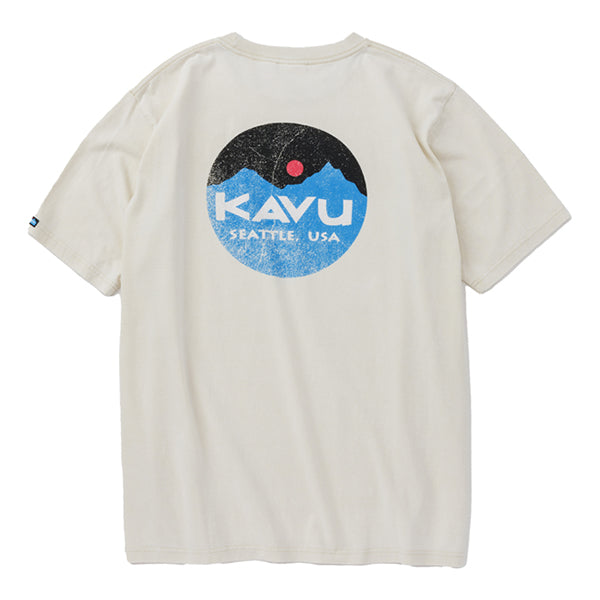 カブー メンズ マウンテンロゴ Tシャツの画像