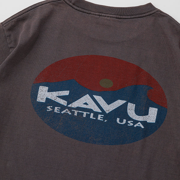 カブー メンズ サーフロゴTシャツ