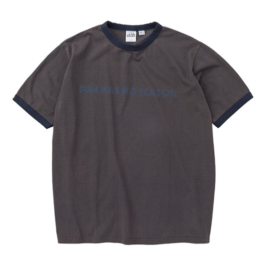 カブー メンズ フレーズ リンガー Tシャツ ファン