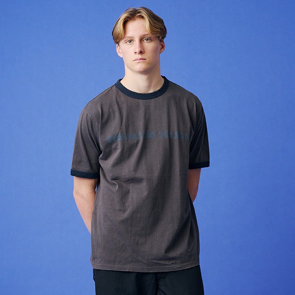 カブー メンズ フレーズ リンガー Tシャツ ファン