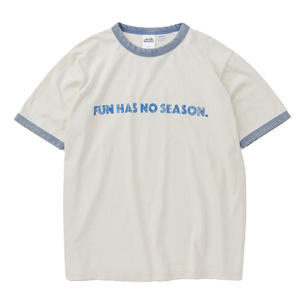 カブー メンズ フレーズ リンガー Tシャツ ファン