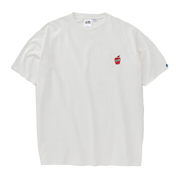 カブー メンズ ワンポイント アップルTシャツ