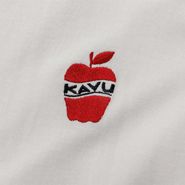 カブー メンズ ワンポイント アップルTシャツ