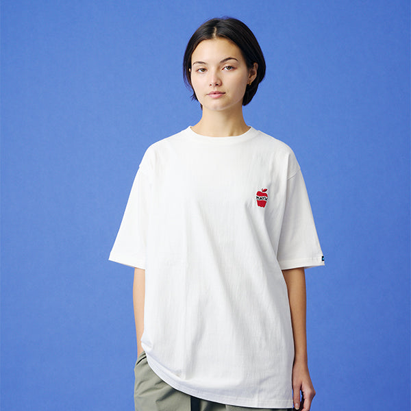 カブー メンズ ワンポイント アップルTシャツ