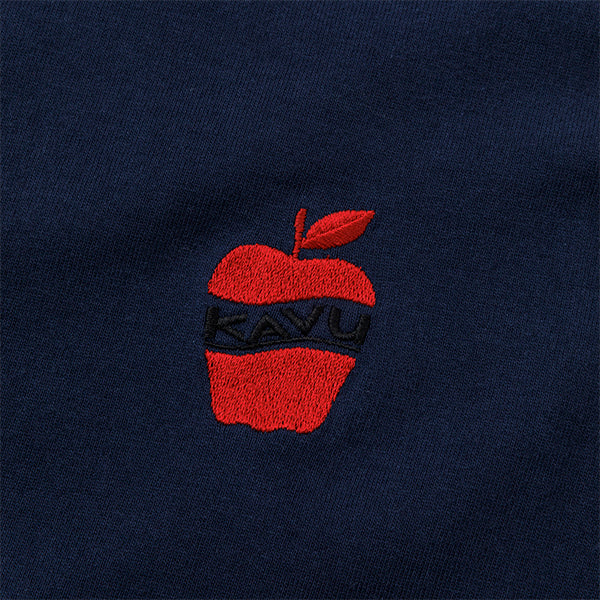 カブー メンズ ワンポイント アップルTシャツ