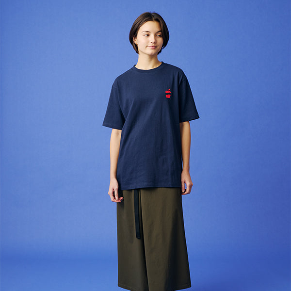 カブー メンズ ワンポイント アップルTシャツ