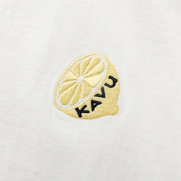 カブー メンズ ワンポイント レモンTシャツ