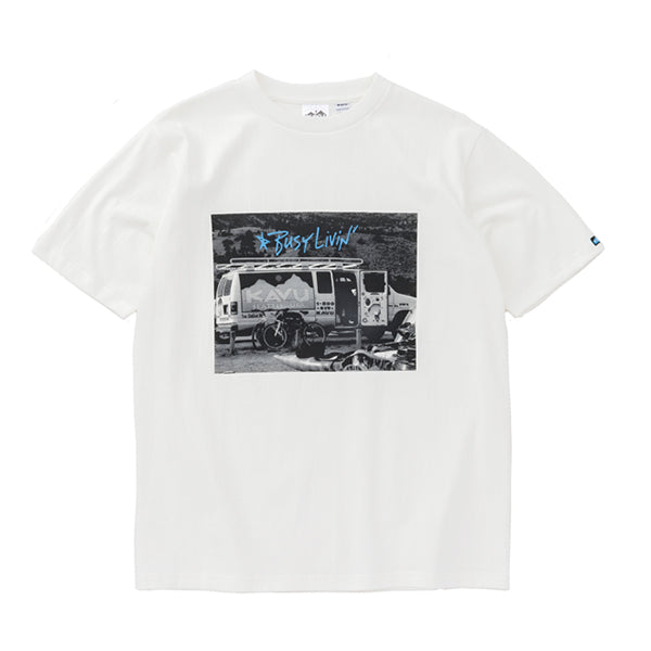 カブー メンズ フォト Tシャツ カーの画像