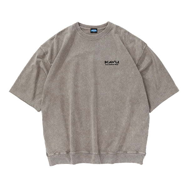 カブー メンズ ケミカルウォッシュ Tシャツ